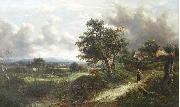 Joseph Thors Scene near Cheltenham oil painting